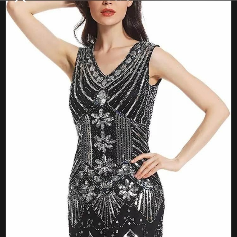 1920’s Flapper Great Gatsby dress